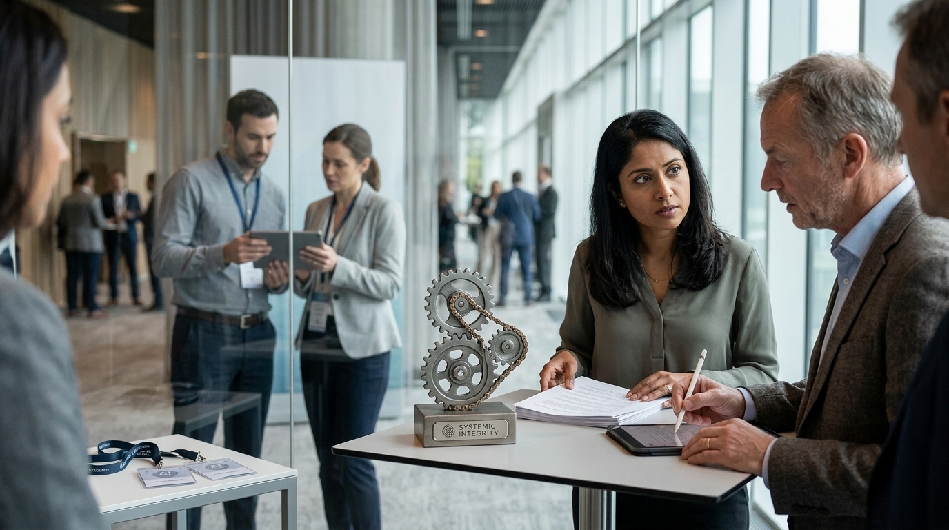 Digital representation of AI agents collaborating, illustrating AI collusion risks in financial markets.