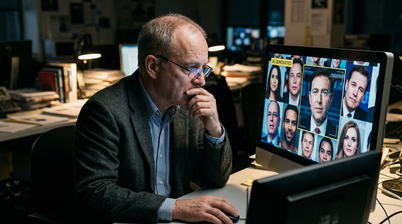 Ψηφιακή απεικόνιση deepfakes και παραπληροφόρησης στις αμερικανικές εκλογές.