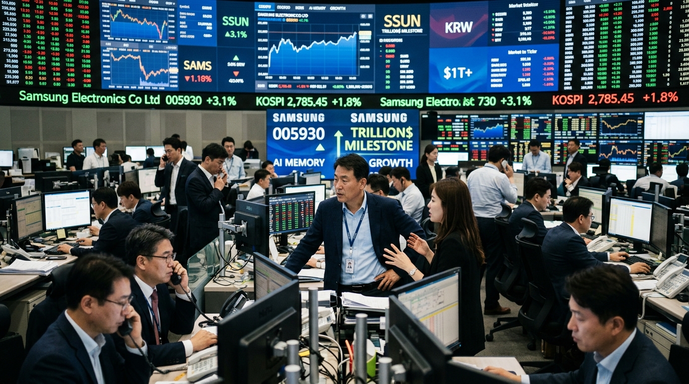 Το Ορόσημο του Ενός Τρισεκατομμυρίου για τη Samsung: Η Επανάσταση των AI Chips και η Νέα Παγκόσμια Τάξη