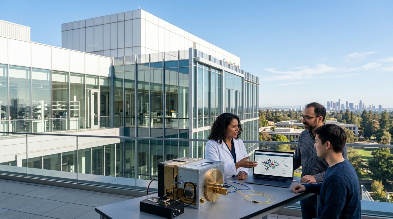 Scientific research using AI tools from Google Cloud and SandboxAQ.
