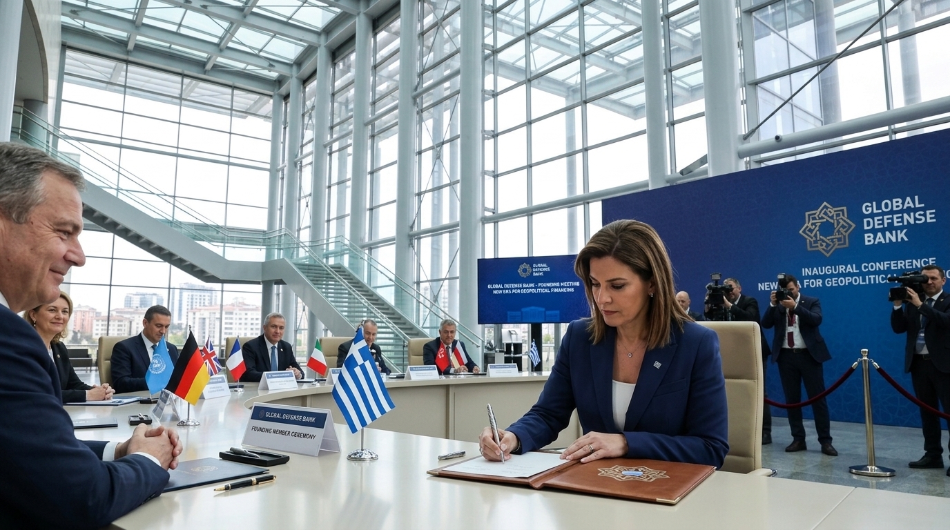 Greece Becomes Founding Member of Global Defense Bank: A New Era for Geopolitical Financing