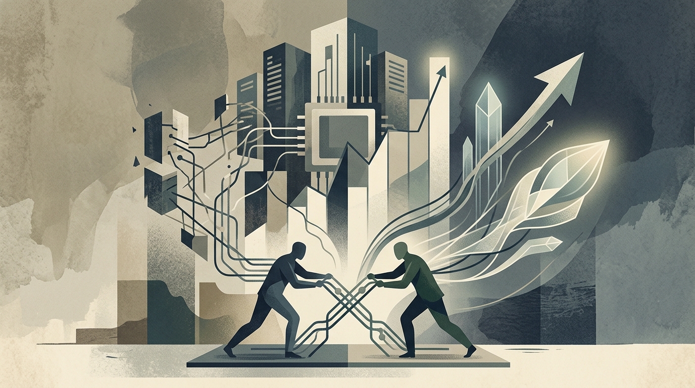 The Efficiency Revolution: Navigating the AI Price War and Infrastructure Constraints
