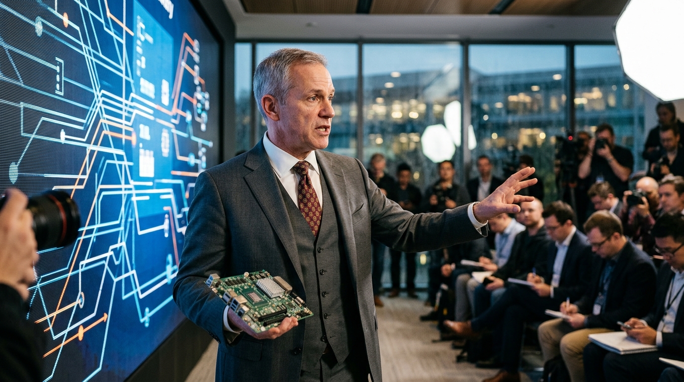 Kioxia semiconductor chip representing AI infrastructure growth