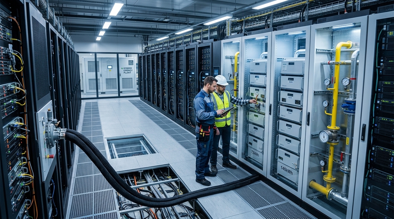 AI Data Centers: Natural Gas and Battery Energy Shift — The AI Chronicle
