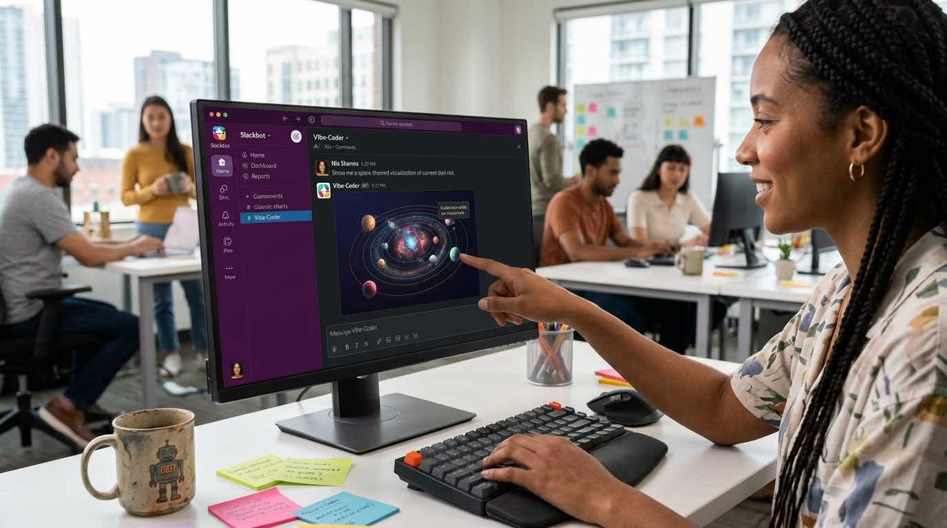 Το Slack εισάγει το «vibe-coding» για διαδραστικά γραφήματα και αναφορές εντός των συνομιλιών