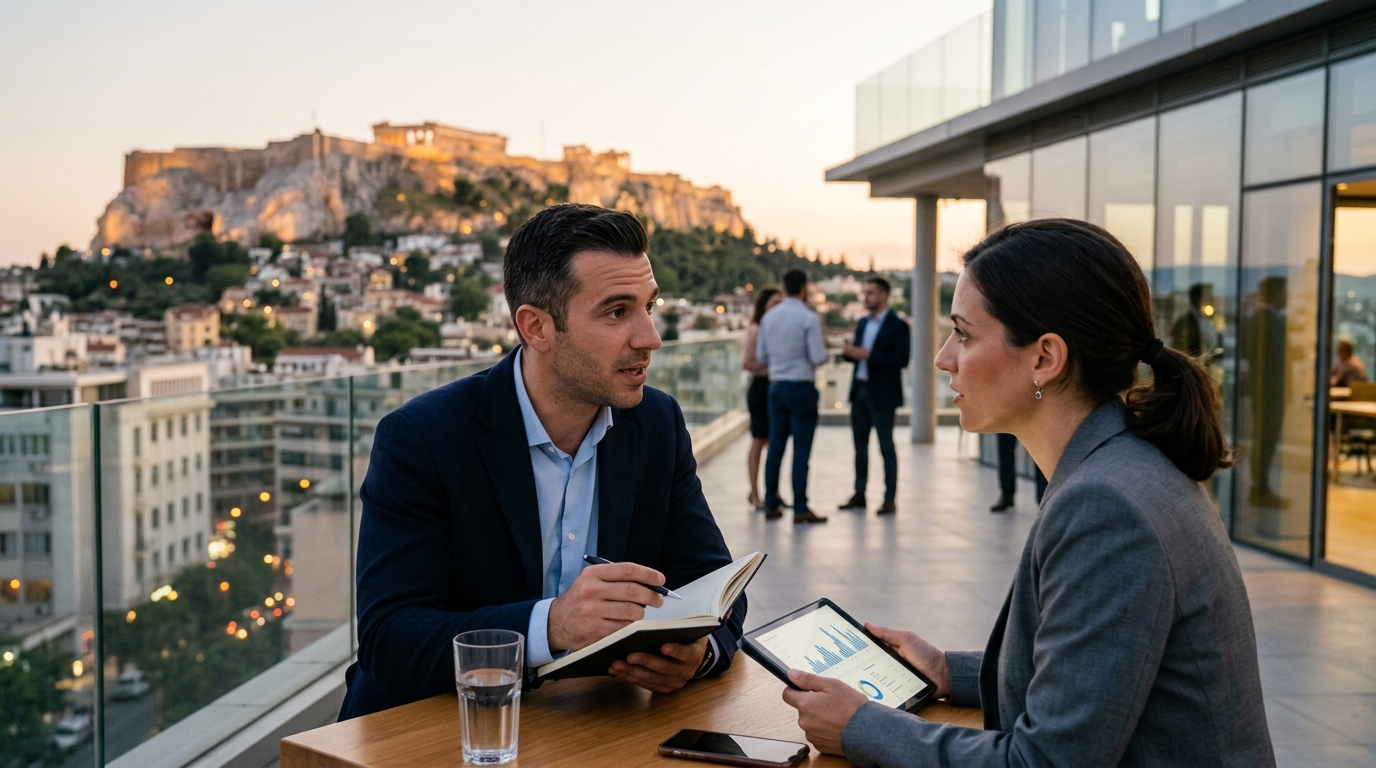 Φοιτητές στον 4ο Διαγωνισμό Καινοτομίας του ΕΚΠΑ για την Τεχνητή Νοημοσύνη και το Fintech στην Ελλάδα.