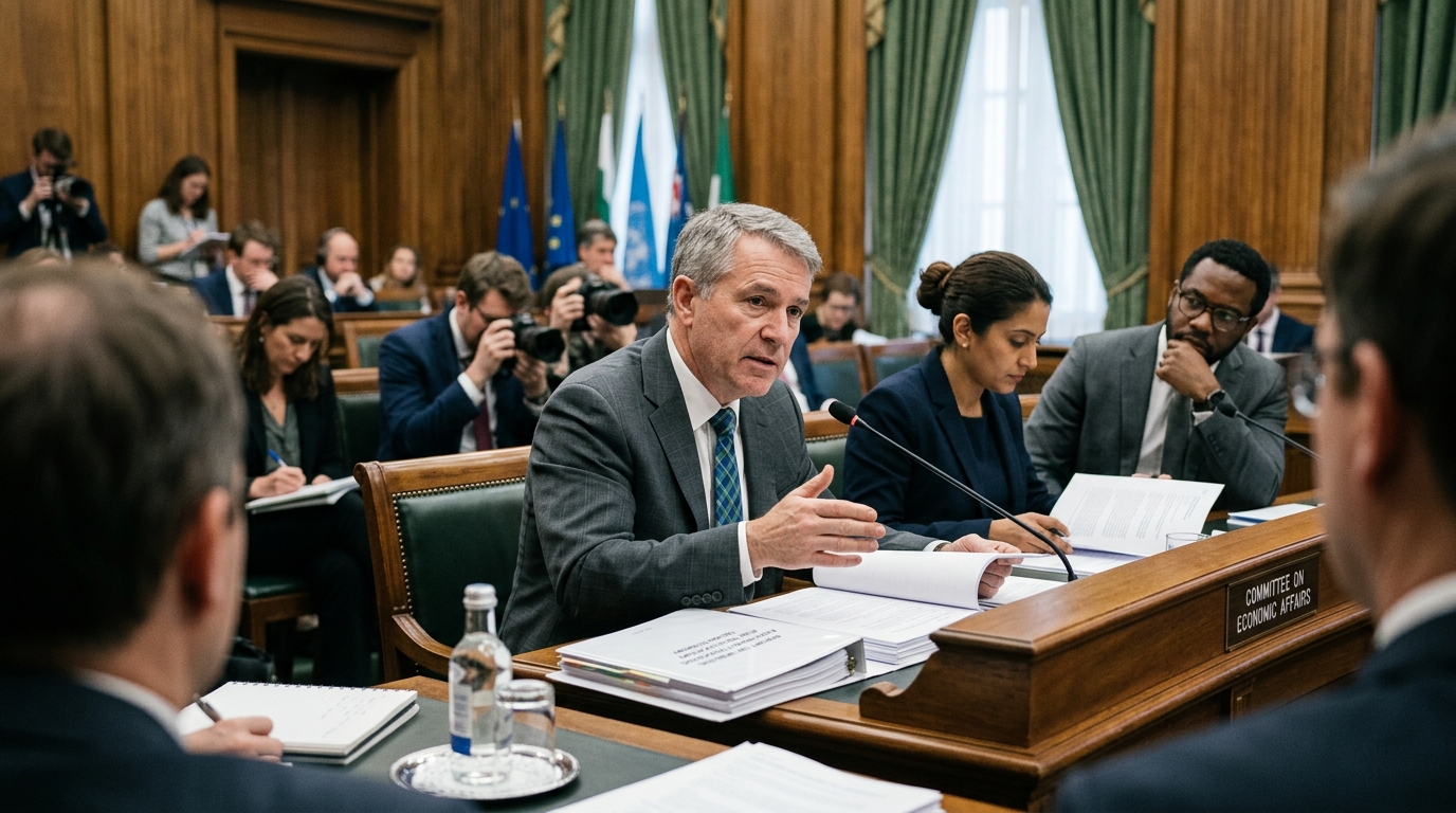 Economists discussing the impact of artificial intelligence on the economy.