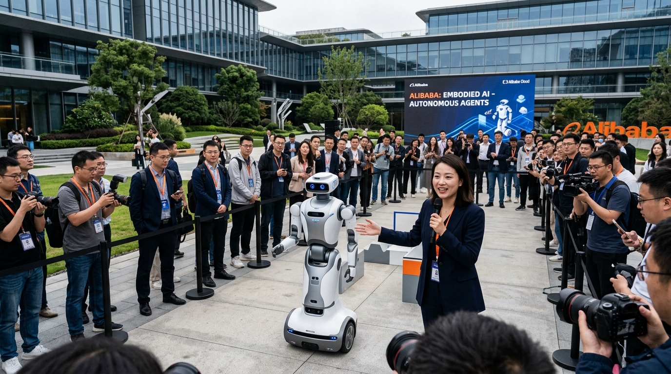 Η Στροφή της Alibaba στην Ενσώματη Τεχνητή Νοημοσύνη: Από τα Chatbots στους Αυτόνομους Ρομποτικούς Πράκτορες