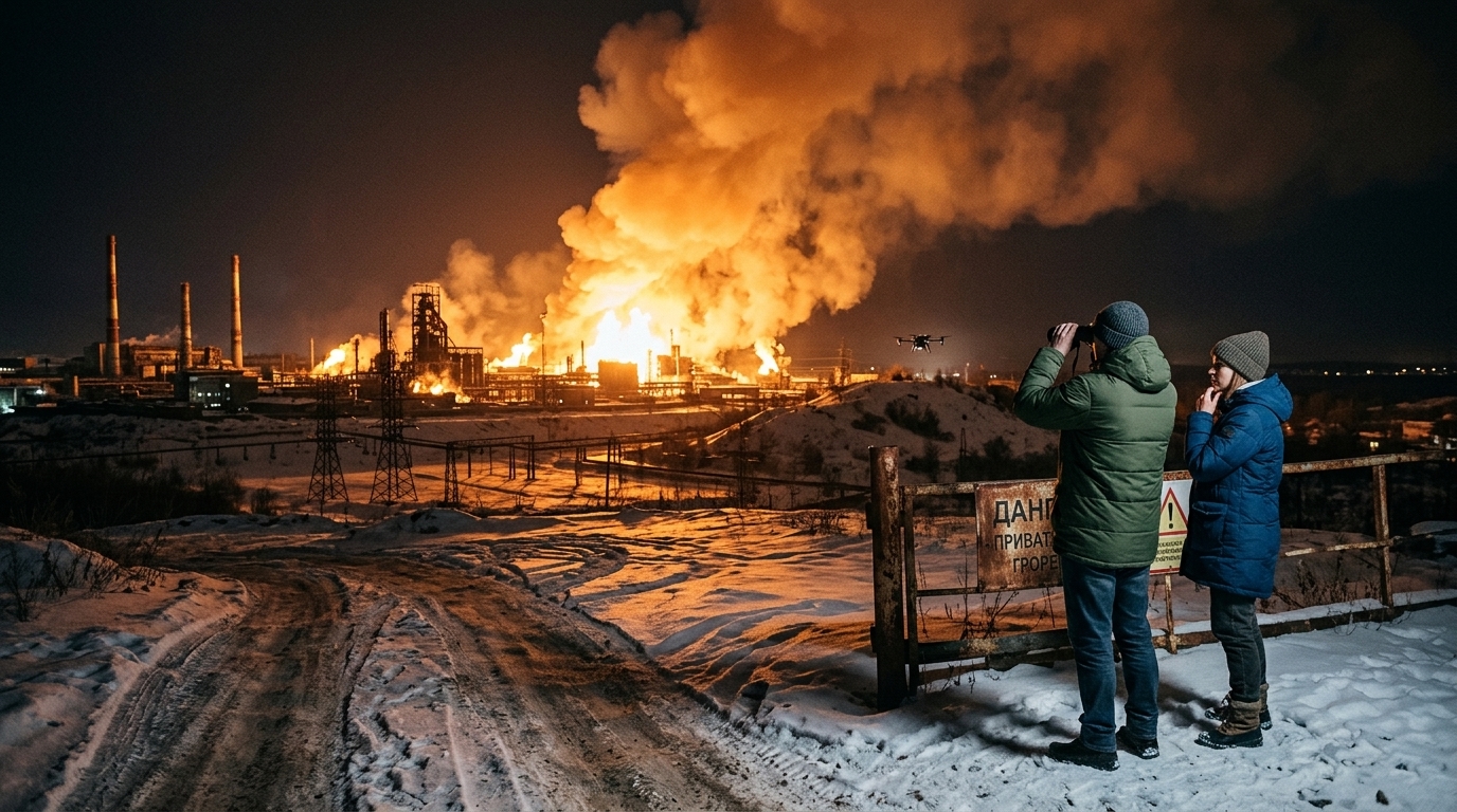 The Expanding Front: The Yekaterinburg Strike and the New Geography of Drone Warfare