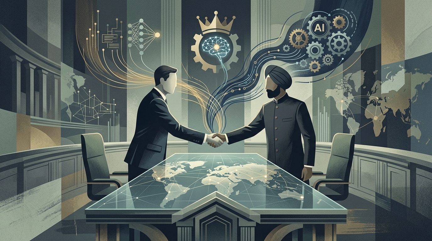 Algorithmic Diplomacy: How Macron and Modi Leverage Personal Ties to Secure AI Supremacy