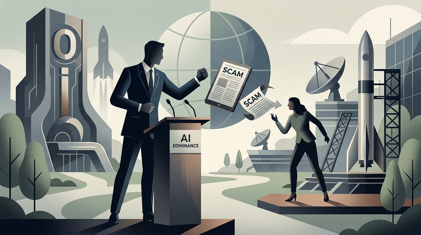 Elon Musk and Sam Altman in a legal battle for AI dominance.