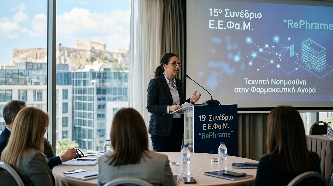 15ο Συνέδριο Ε.Ε.Φα.Μ. «RePhrame»: Η Τεχνητή Νοημοσύνη ως Καταλύτης στην Ελληνική Φαρμακευτική Αγορά