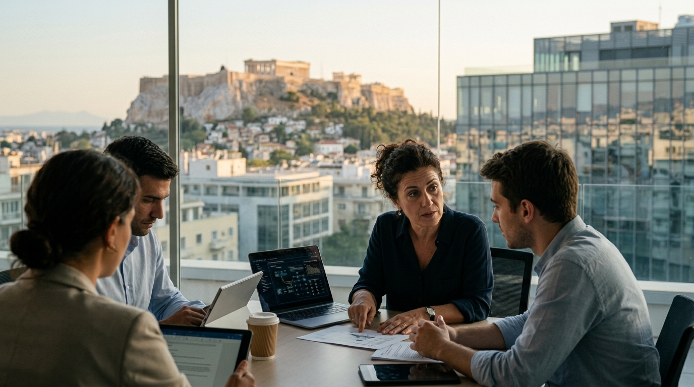 Digital governance and the EU AI Act in Greece.