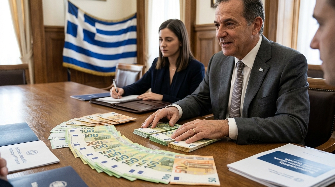 European Commission charts showing Greek economy growth trends.