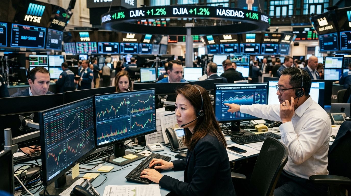 Financial Services Pulls Ahead in the Enterprise AI Race