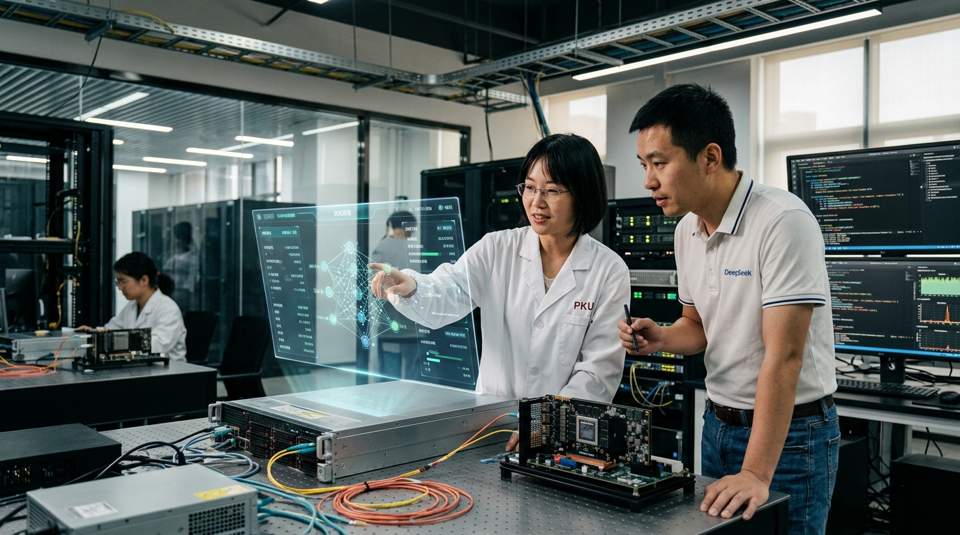 DSpark infrastructure for AI data preprocessing by DeepSeek and Peking University.
