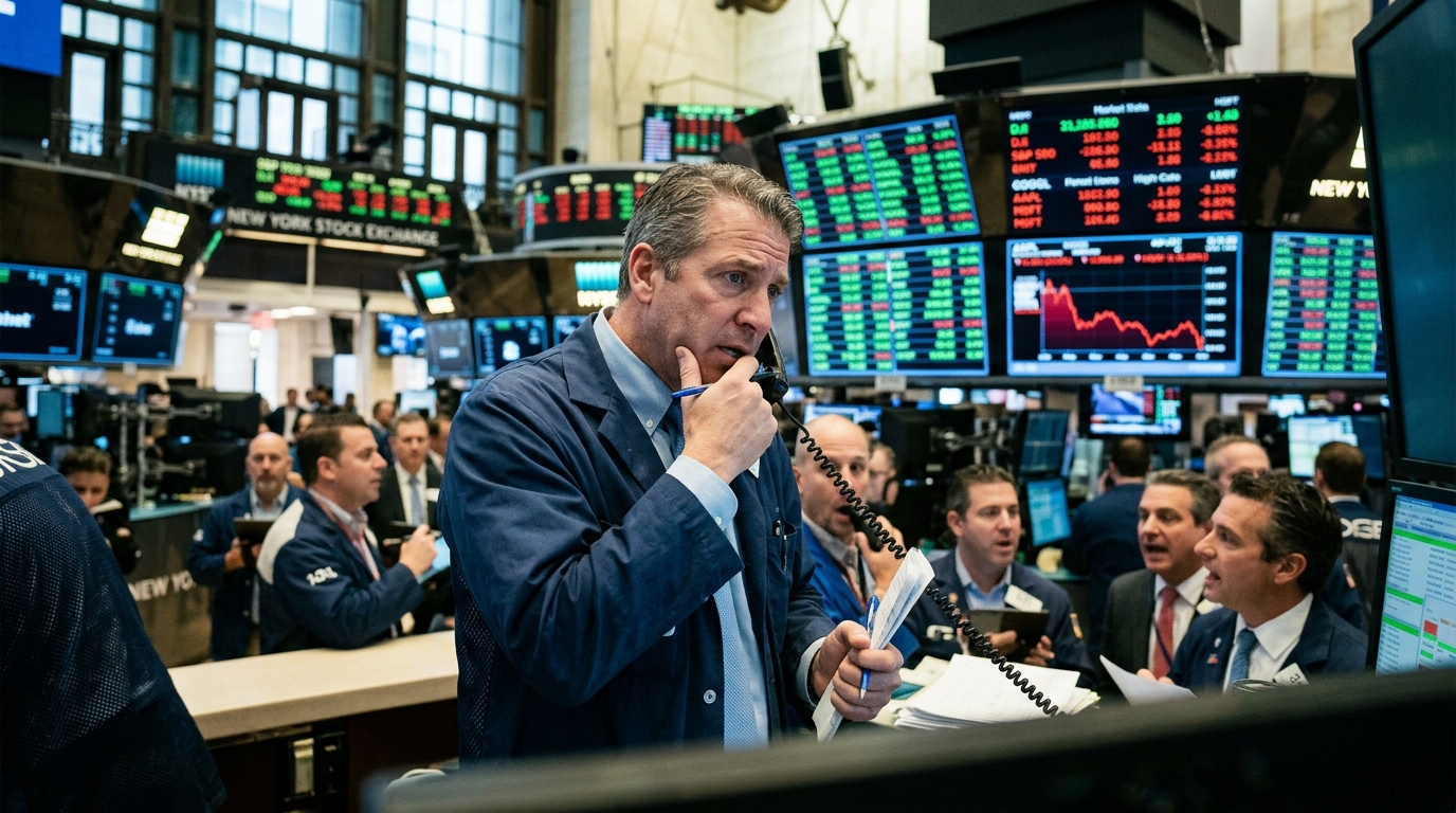 Stock market chart illustrating the growth of Artificial Intelligence titans.