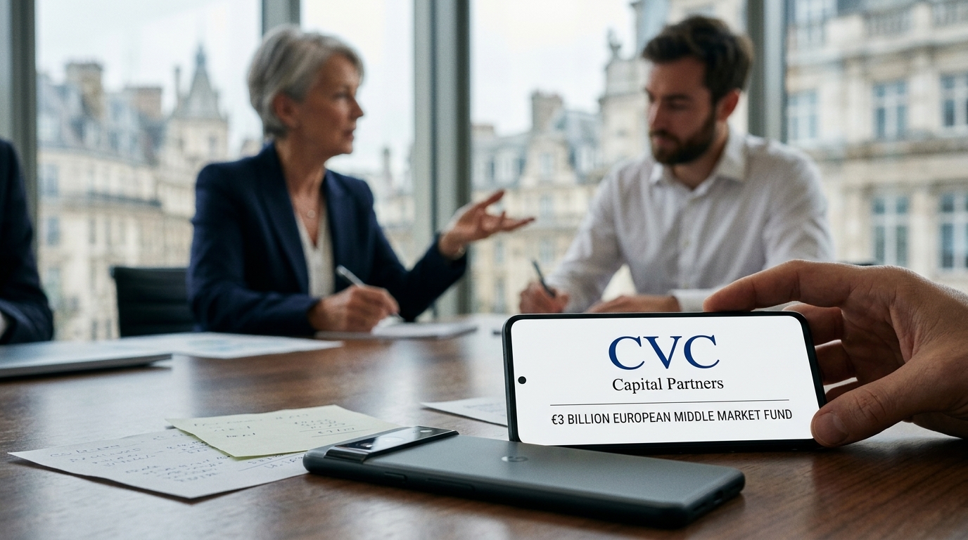 CVC Capital Partners logo for the CVC Catalyst III fund targeting the European mid-market.
